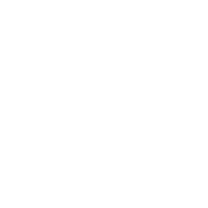 White outline icon of a capsule pill split down the middle.